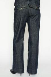 Dara Nippon Jeans Regular | Dark Blue | Jeans fra Mos Mosh