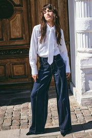 Colette Lyon JeansLong | Dark Blue | Jeans fra Mos Mosh