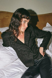 Belize Bouce Blazer | Black | Blazer fra Mos Mosh