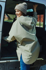 Mow Poncho 206743 | Silver Mink | Jakke fra Freequent