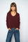 Thora V-Neck Knit | Port Royale | Strik fra Mos Mosh