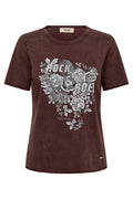 Fango O-SS Tee | Fudge | T-shirt fra Mos Mosh – nedsat