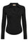 Ronika Wool Knit Polo | Phantom | Mos Mosh