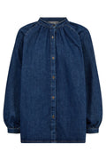 Bello Denim Shirt | Dark Blue | Skjorte fra Mos Mosh
