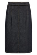 Penna Denim Skirt | Dark Blue | Nederdel fra Mos Mosh