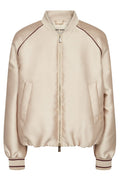 Calico Sateen Jacket | Sesame | Jakke fra Mos Mosh