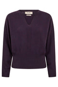 Kaima Cashmere Knit | Sweet Grape | Strik fra Mos Mosh
