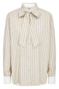 Keeva Lilou Shirt | Oxford Tan | Skjorte fra Mos Mosh
