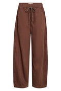 Giulia Jog Pant | Downtown Brown | Bukser fra Mos Mosh