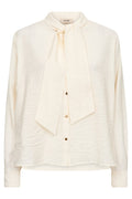 Saba Tie Shirt | Ecru | Skjorte fra Mos Mosh