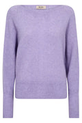 Thora Boatneck Knit | Violet Tulip | Strik fra Mos Mosh