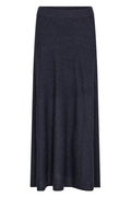 Seva Knit Skirt | Salute Navy | Nederdel fra Mos Mosh