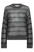 Orisa Stripe Knit | Thunderstorm | Strik fra Mos Mosh