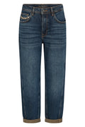 Aymen Galleon Jeans 30' | Blue Tint | Jeans fra Mos Mosh
