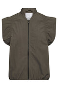 Acasiacc Waistcoat 504101 | Army | Co'couture
