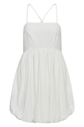 Sunrisecc Balloon Strap Dress 504002 | White | Co'couture