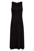 Grannycc Rib Emb Tank Dress 503891 | Black | Co'couture