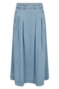 Tillycc Anya Pleat Skirt 504103 | Fade Denim | Co'couture