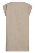Nadinecc Oversize Vest 503985 | Bisquit | Co'couture