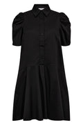 Poppycc SS Shirt Dress 504584 | Black | Co'couture