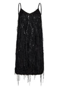 Sillacc Sequin Strap Dress 504406 | Black | Co'couture