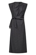 Sagacc Long Dress 504336 | Mid Grey | Co'couture