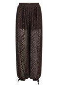 Leticc Balloon Pant 504167 | Dark Brown | Co'couture