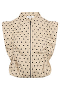 Diddicc Dot Waistcoat 504131 | Bone | Co'couture