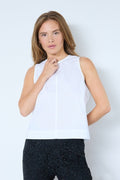 Sannacc Bow Top 504811 | White | Co'couture
