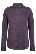 Tina Jersey Shirt | Sweet Grape | Skjorte fra Mos Mosh
