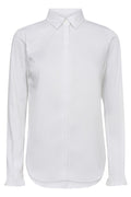Mattie Flip Shirt | White | Skjorte fra Mos Mosh