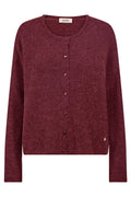 Almine Knit Cardigan | Cabernet | Strik fra Mos Mosh