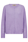 Almine Knit Cardigan | Violet Tulip | Strik fra Mos Mosh