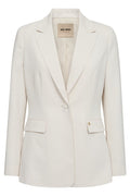 Leonora Miley Blazer | Ecru | Blazer fra Mos Mosh