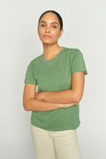Dala Basic Tee | Turf Green | T-shirt fra Mos Mosh