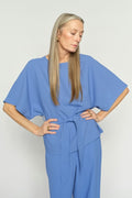 Rikala Miley Blouse | Ultramarine | Bluse fra Mos Mosh