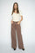 Dara Shadow Pant Regular | Coffee Quartz | Mos Mosh