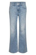 Marlena Puddle Jeans 32' | Light Blue | Jeans fra Mos Mosh
