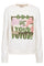 Atika O-LS Glam Sweatshirt | White | Mos Mosh