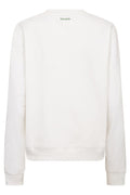 Atika O-LS Glam Sweatshirt | White | Sweats fra Mos Mosh