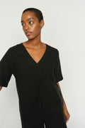 Raina Alexis Blouse | Black | Bluse fra Mos Mosh