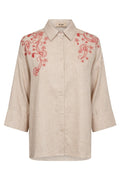 Audri Coleen Shirt | Clay | Skjorte fra Mos Mosh