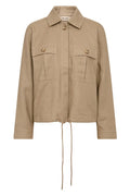 Ginah Ramie Jacket | Petrified Oak | Jakke fra Mos Mosh