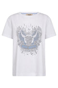 Washa O-SS Tee | White | T-shirt fra Mos Mosh