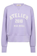 Nima O-LS Sweatshirt | Violet Tulip | Sweats fra Mos Mosh
