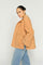 Justina Suede Jacket | Tan | Mos Mosh
