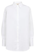 Enola Cotton Shirt | White | Skjorte fra Mos Mosh