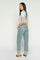Rachel Studs Jeans 32' | Light Blue | Mos Mosh