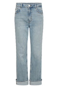 Rachel Studs Jeans 32' | Light Blue | Jeans fra Mos Mosh
