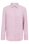 Martina Linen Shirt | Fragrant Lilac | Bluse fra Mos Mosh